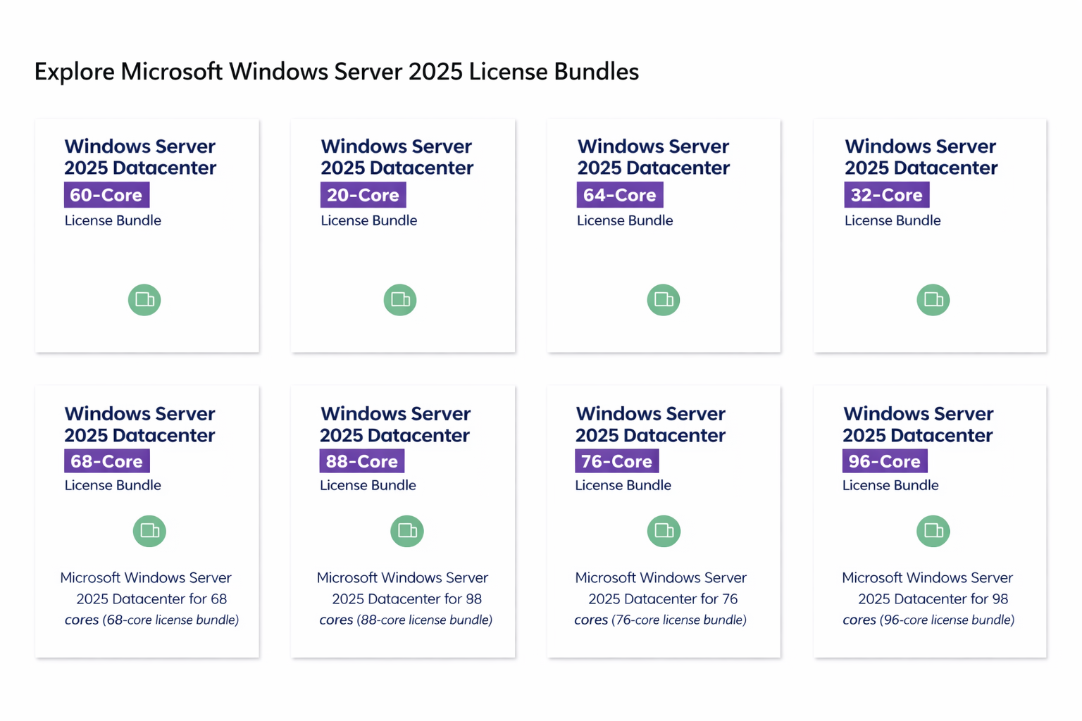 Windows Server 2025 Datacenter 96-Core License – Genuine OLP Bundle for Enterprises