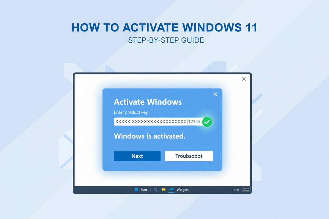How to Activate Windows 11 — Step-by-Step Guide