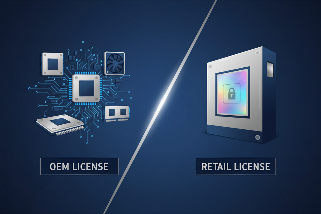 OEM vs Retail License — What Is the Difference?