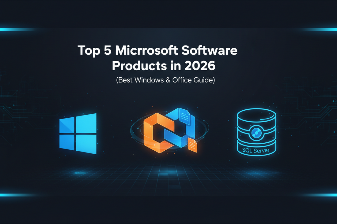 Top 5 Microsoft Software Products in 2026 (Best Windows & Office Guide)