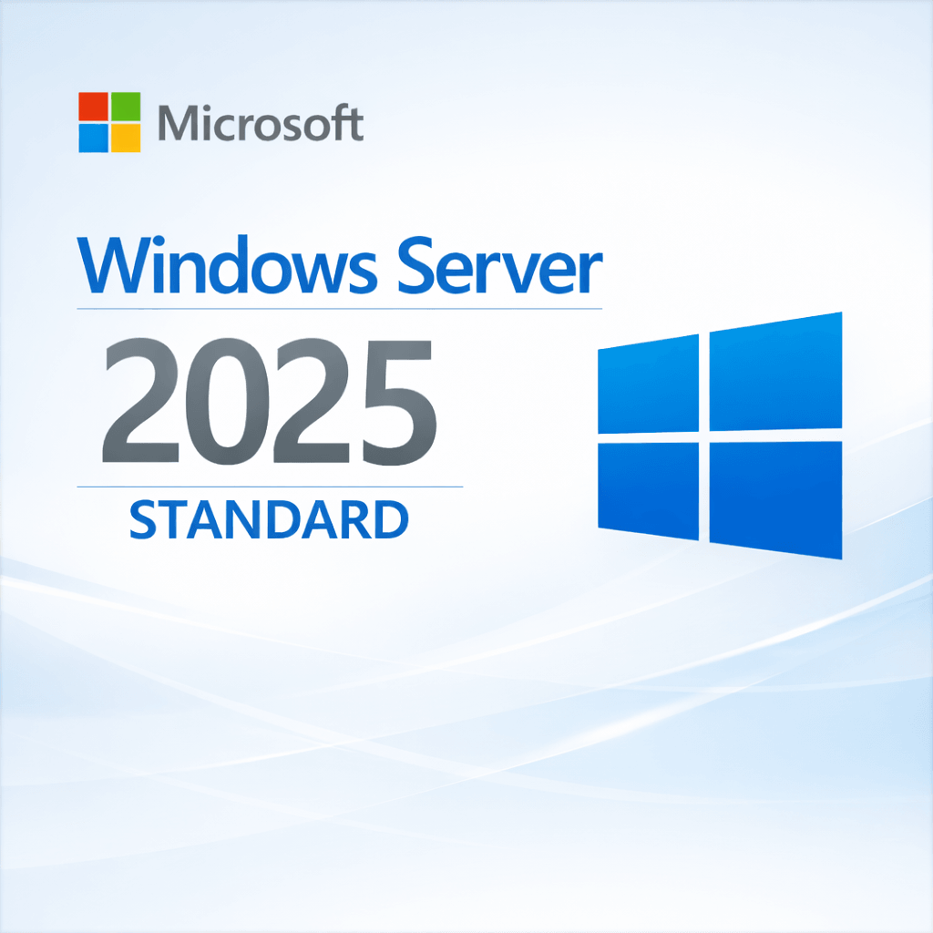 Microsoft Windows Server 2025 Standard – 16 Core License Key | Genuine Perpetual