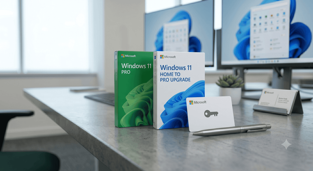 Windows 11 Home to Pro Upgrade – Genuine Digital License | Instant Delivery