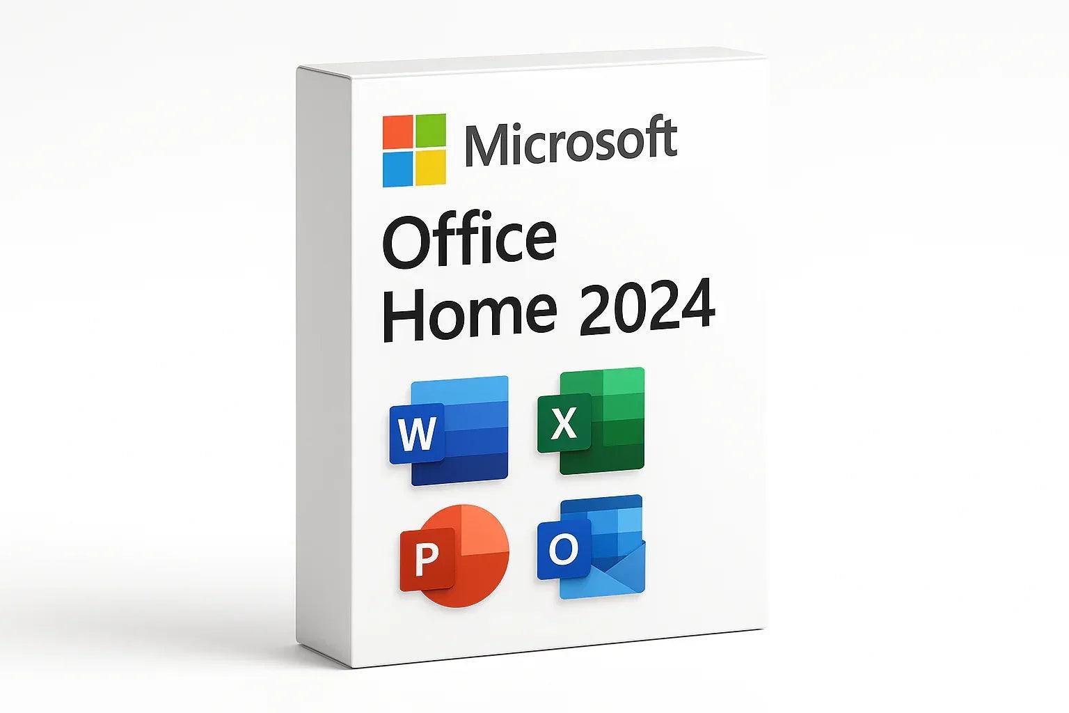 Microsoft Office Home 2024 Lifetime License for 1 PC | Word, Excel, PowerPoint & Outlook - ustrustedtech