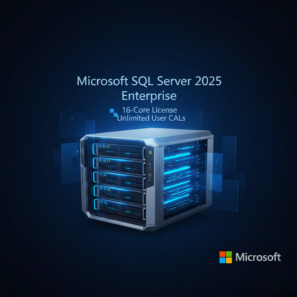 Microsoft SQL Server 2025 Enterprise 16-Core License