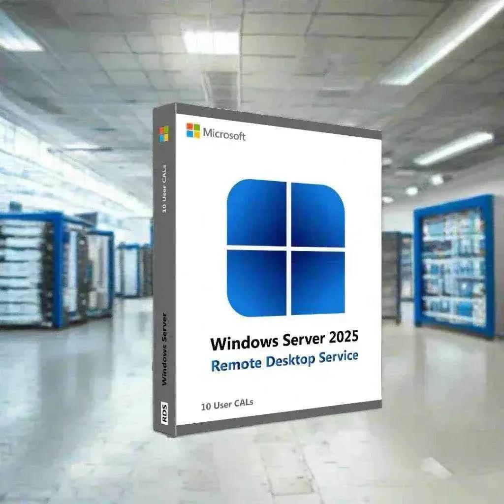 Microsoft Windows Server 2025 RDS 10 User CALs License - ustrustedtech