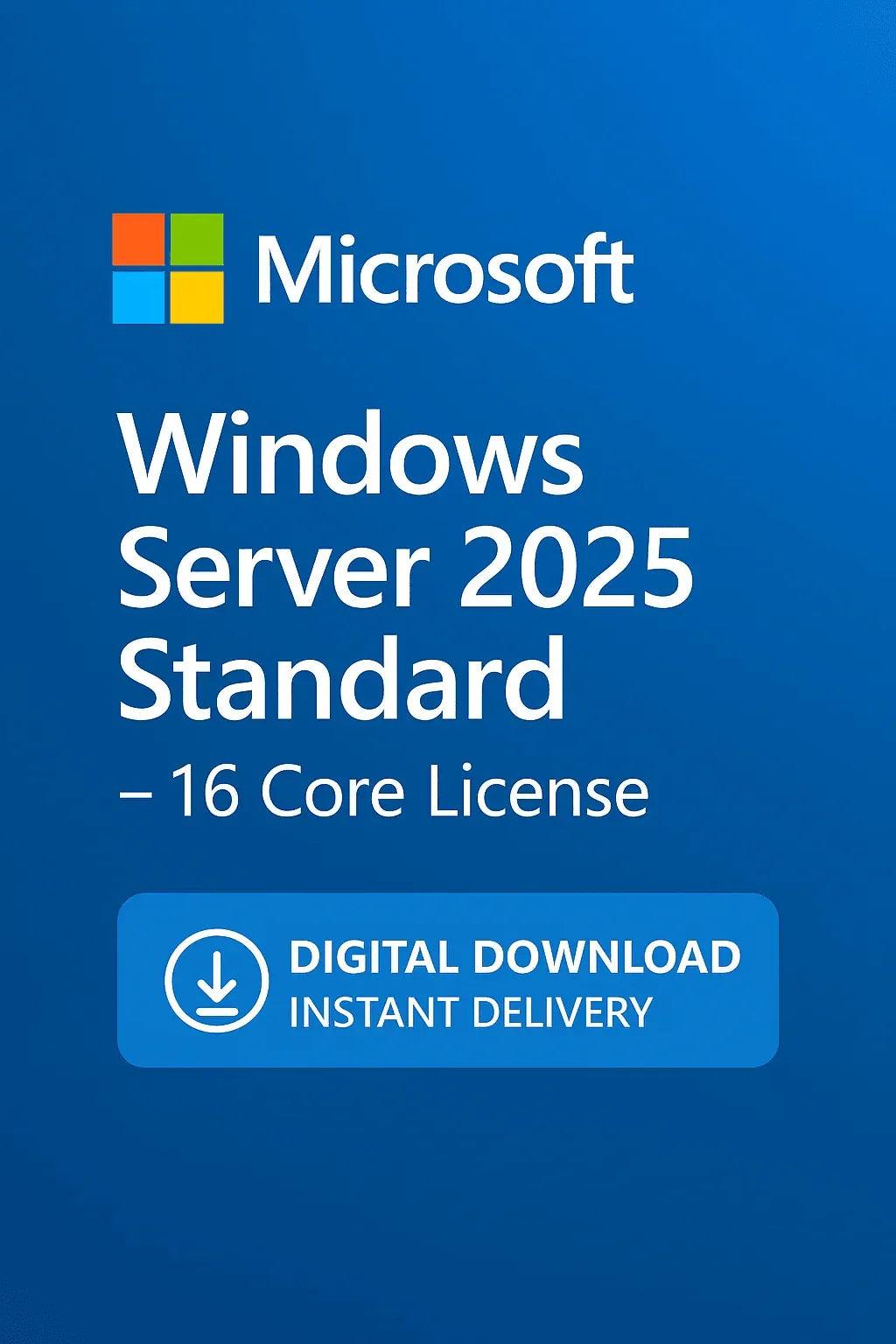 Microsoft Windows Server 2025 CALs - Instant Download with 5 User Licenses - ustrustedtech