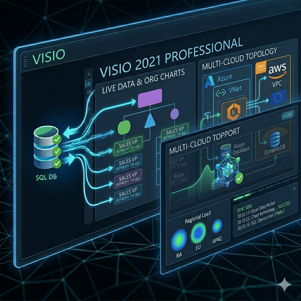 Microsoft Visio Professional 2021 license