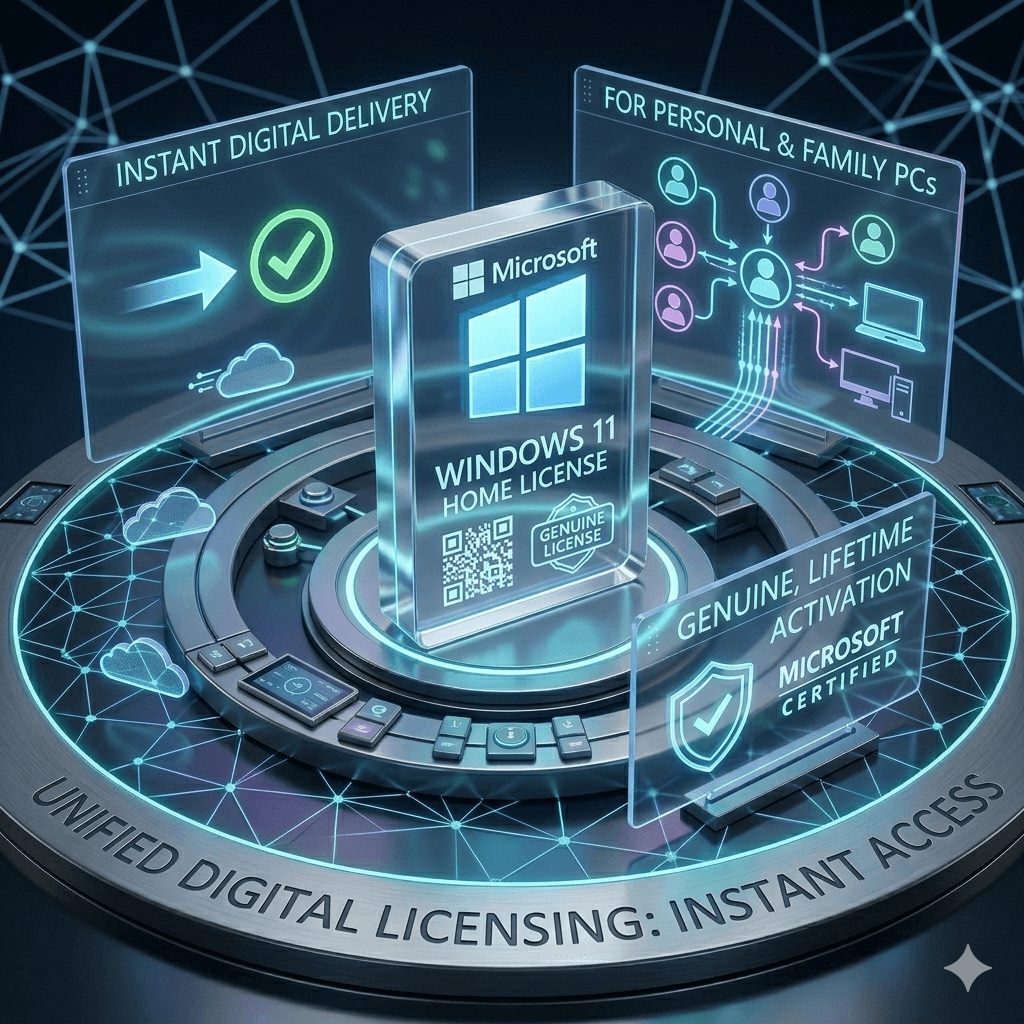 Windows 11 Home OEM License Key | Genuine Digital Activation
