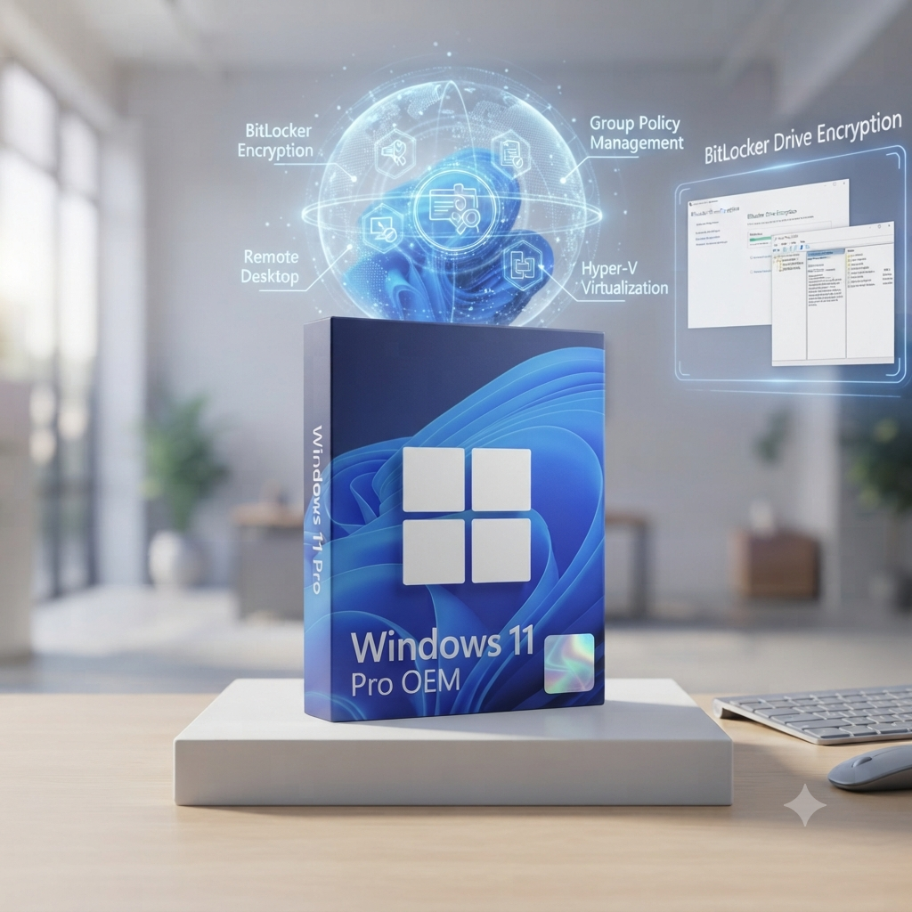 Windows 11 Pro OEM License Key – Genuine Microsoft Activation | Instant Digital Delivery