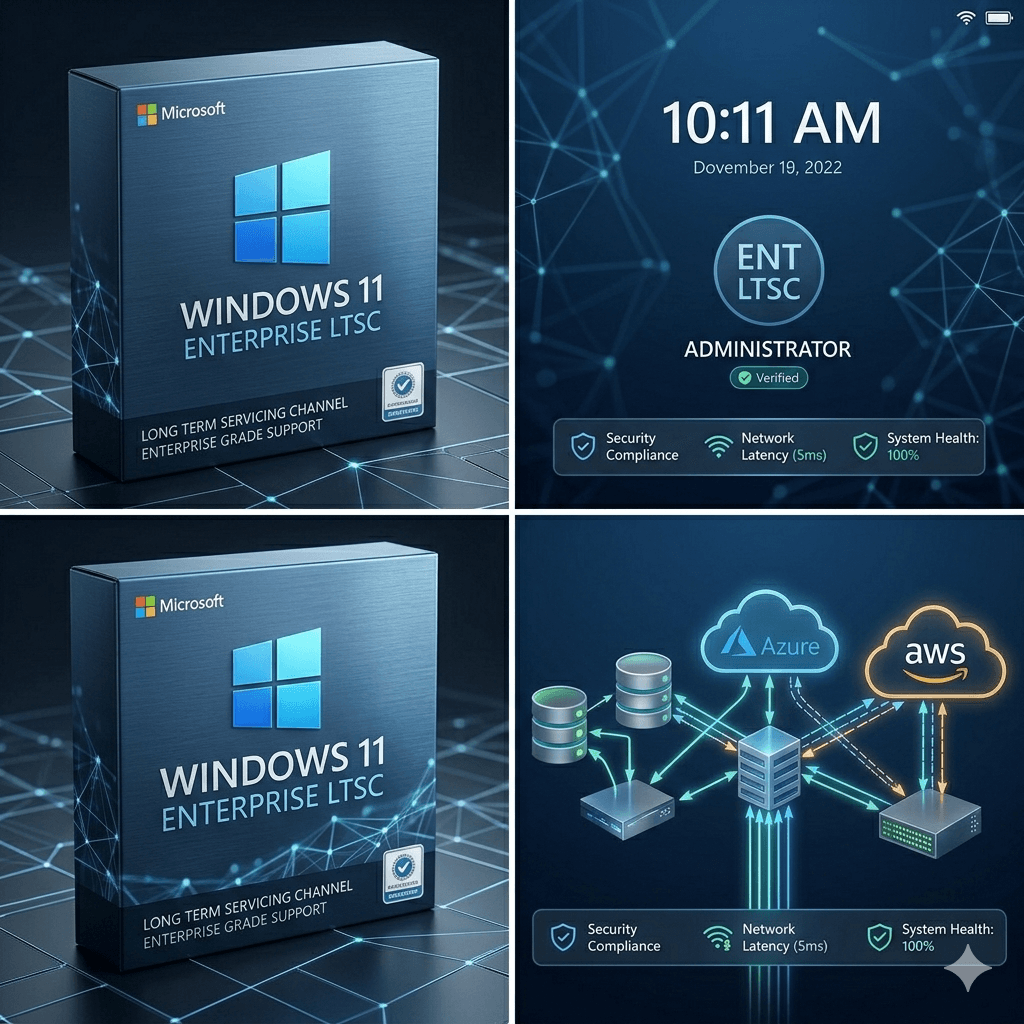 Windows 11 Enterprise LTSC 2024 – Genuine Perpetual License | Long-Term Servicing
