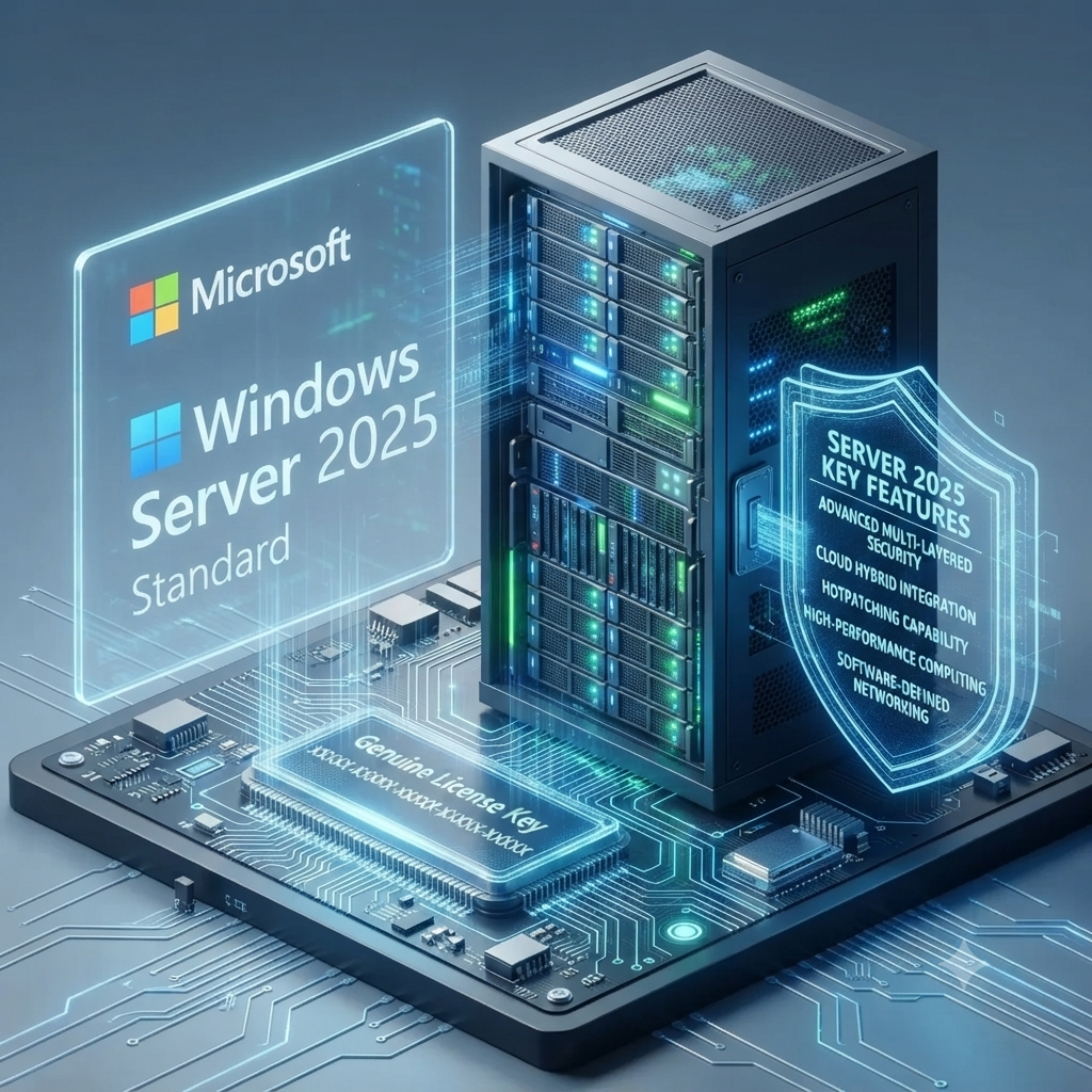 Microsoft Windows Server 2025 Standard – Genuine License Key | Secure Your Business
